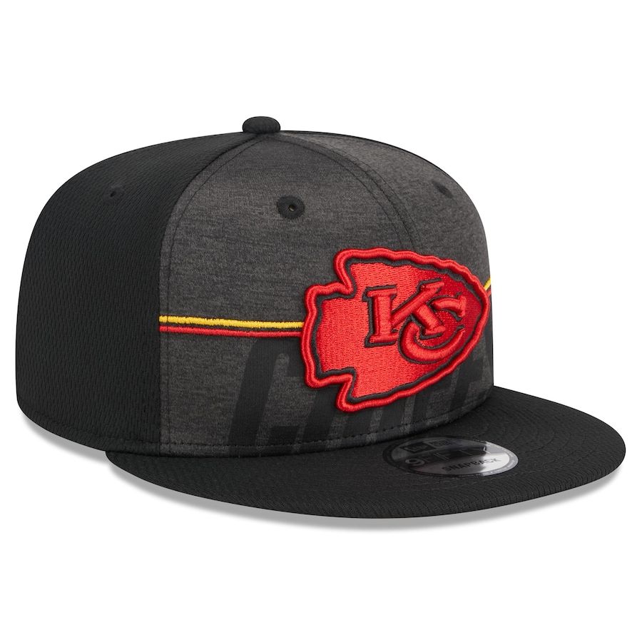 New Era Kansas City Chiefs All About Black and Gold 9Fifty Snapback Cap