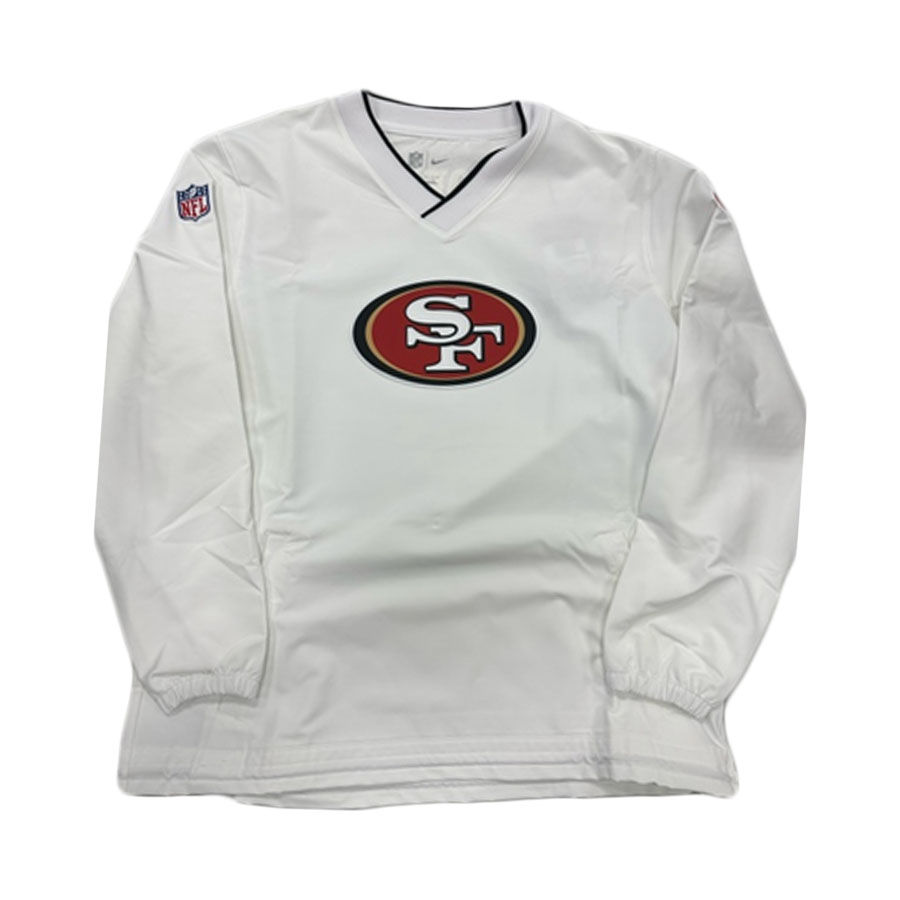 San Francisco 49ers White Nike Windbreaker Jacket