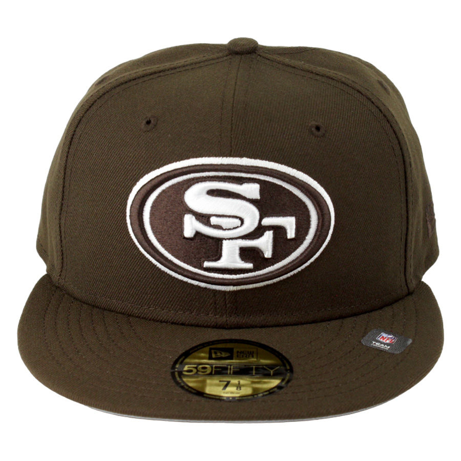 49ers brown hat