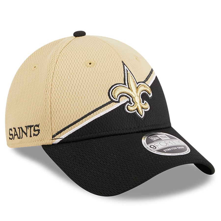 New Orleans Saints 2023 NFL Sideline New Era 9FORTY Adjustable Hat
