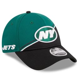 New York Jets 2023 NFL Sideline New Era 9FORTY Adjustable Hat