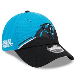 Carolina Panthers 2023 NFL Sideline New Era 9FORTY Adjustable Hat