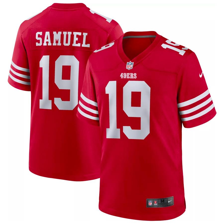 Youth San Francisco 49ers Deebo Samuel Nike Scarlet Game Jersey