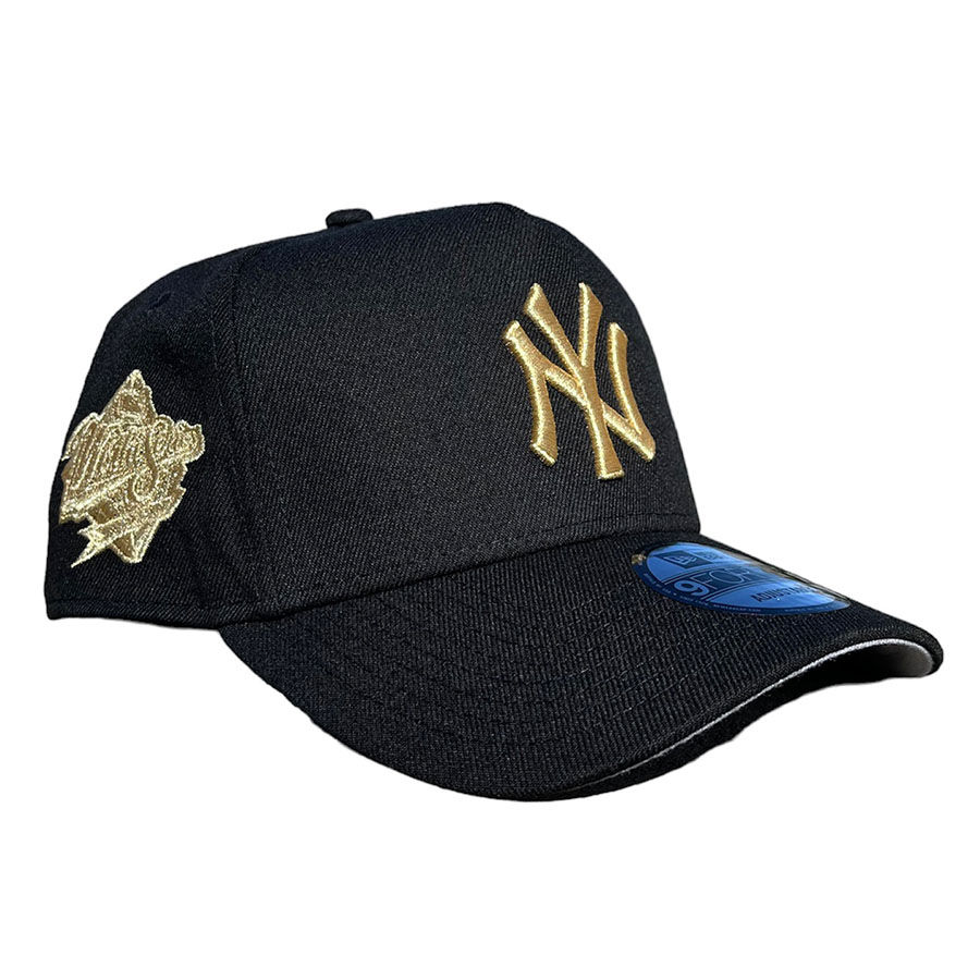 New york yankees black and gold hat hotsell