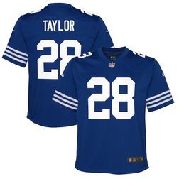 Youth Indianapolis Colts Jonathan Taylor Royal Blue Nike Game Jersey