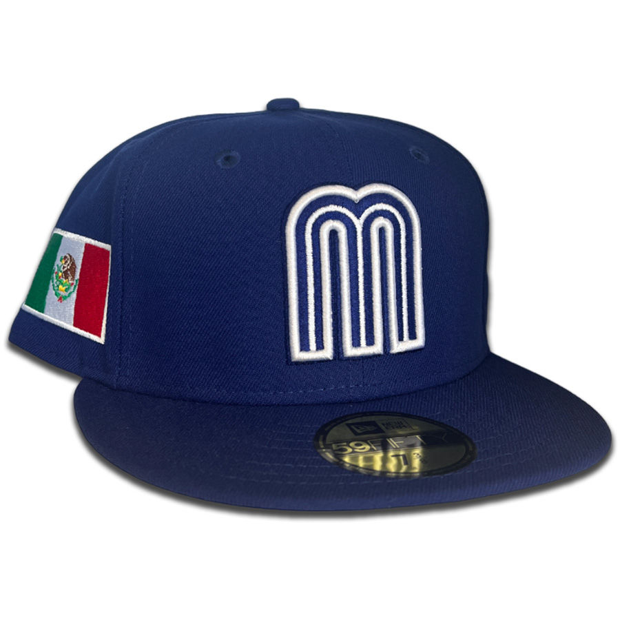 Los Angeles Dodgers Mexico LA Logo Flag Patch Red UV 59FIFTY