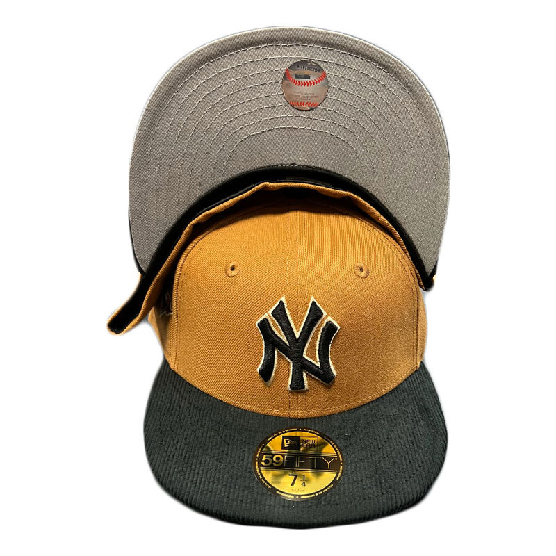 New York Yankees New Era Two Tone Gray Black 59FIFTY Fitted Hat