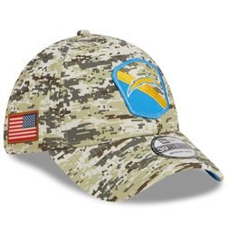 Los Angeles Chargers New Era 2023 NFL Salute to Service Collection 39THIRTY Flex Hat