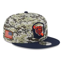 Chicago Bears New Era 2023 NFL Salute to Service 9FIFTY Snapback Adjustable Hat