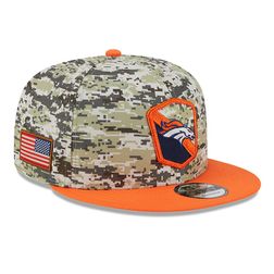 Denver Broncos New Era 2023 NFL Salute to Service 9FIFTY Snapback Adjustable Hat