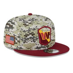 Washington Commanders Team New Era 2023 NFL Salute to Service 9FIFTY Snapback Adjustable Hat