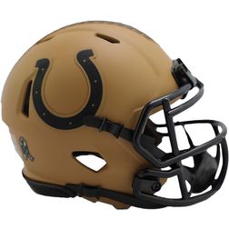 Indianapolis Colts 2023 Salute To Service Riddell Speed Mini Helmet