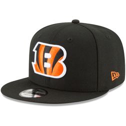 Cincinnati Bengals Black Basic NFL New Era 9FIFTY Snapback Hat