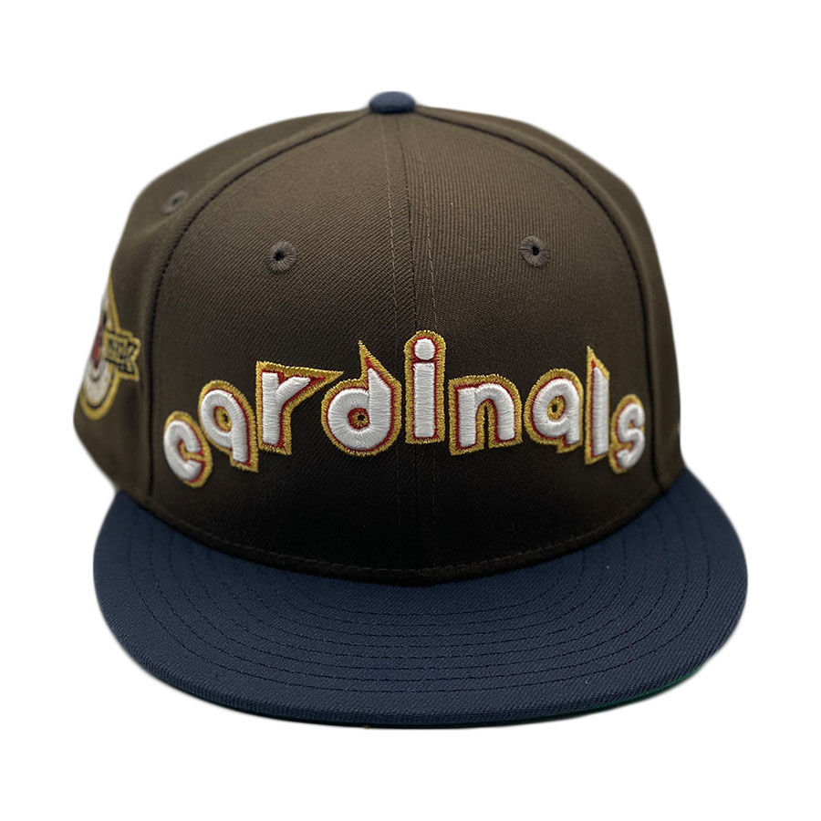 St. Louis Cardinals Blue Realtree Camo Two Tone 100th Anniversary Patch  Gray UV New Era 59FIFTY Fitted Hat