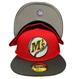 New Era Mariners Black S 20th Red UV