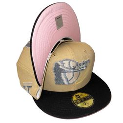 New Era Florida Marlins 1997 World Series Pink UV (Mocha/Black) in 2023