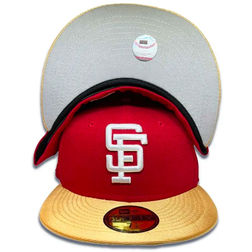 San Francisco Giants Mitchell & Ness Grand Slam Snapback Hat - Black