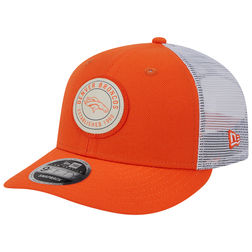 Denver Broncos Orange Circle New Era 9FIFTY Low Profile Snapback Hat