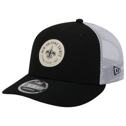 New Orleans Saints Black Circle New Era 9FIFTY Low Profile Snapback Hat