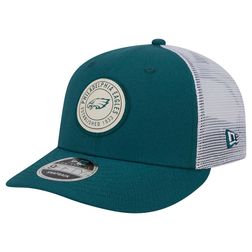 Men's New Era Midnight Green/Black Philadelphia Eagles 2023 Sideline Low Profile 9FIFTY Snapback Hat