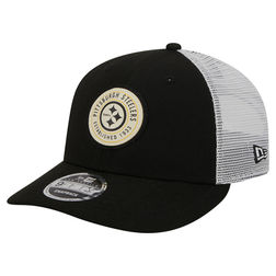 Pittsburgh Steelers Black Circle New Era 9FIFTY Low Profile Snapback Hat