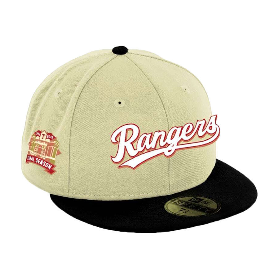 Texas Rangers 50th Anniversary patch hat., By Pro Image Sports-Durant