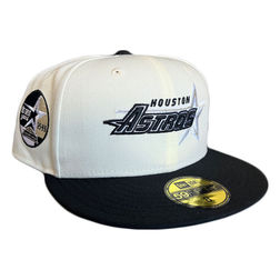 White Houston Astros Brick Red Visor Gray Bottom 50th Anniversary Side Patch New Era 9FIFTY Snapback