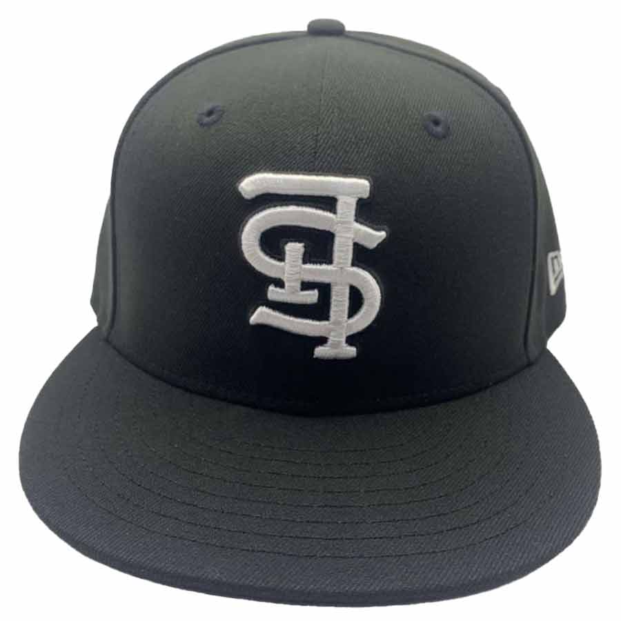 St. Louis Cardinals Black and White Upside Down Logo Black UV