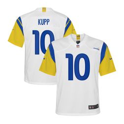 Youth Los Angeles Rams Cooper Kupp White Game Jersey