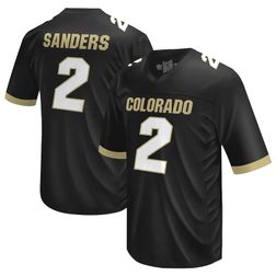 Colorado Buffaloes Shedeur Sanders Black Original Retro Brand Jersey