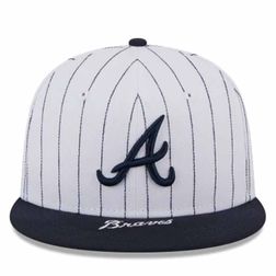 Atlanta Braves New Era Turner Field Final Season Camel 59FIFTY Fitted Hat -  Brown