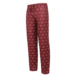 Washington Commanders Maroon Concepts Sport Gauge Allover Print Knit Sleep Pajama Pants