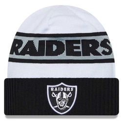 Raiders Black Letter Knit