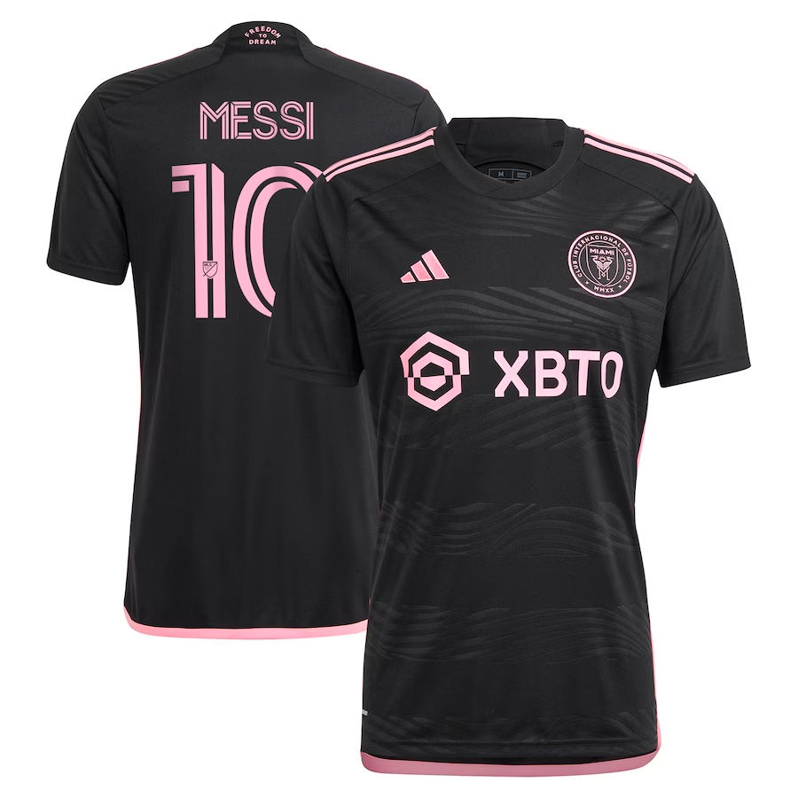 Inter Miami CF Lionel Messi adidas Black La Noche Kit Jersey