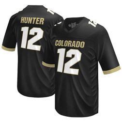 Colorado Buffaloes Travis Hunter Black Original Retro Brand Jersey