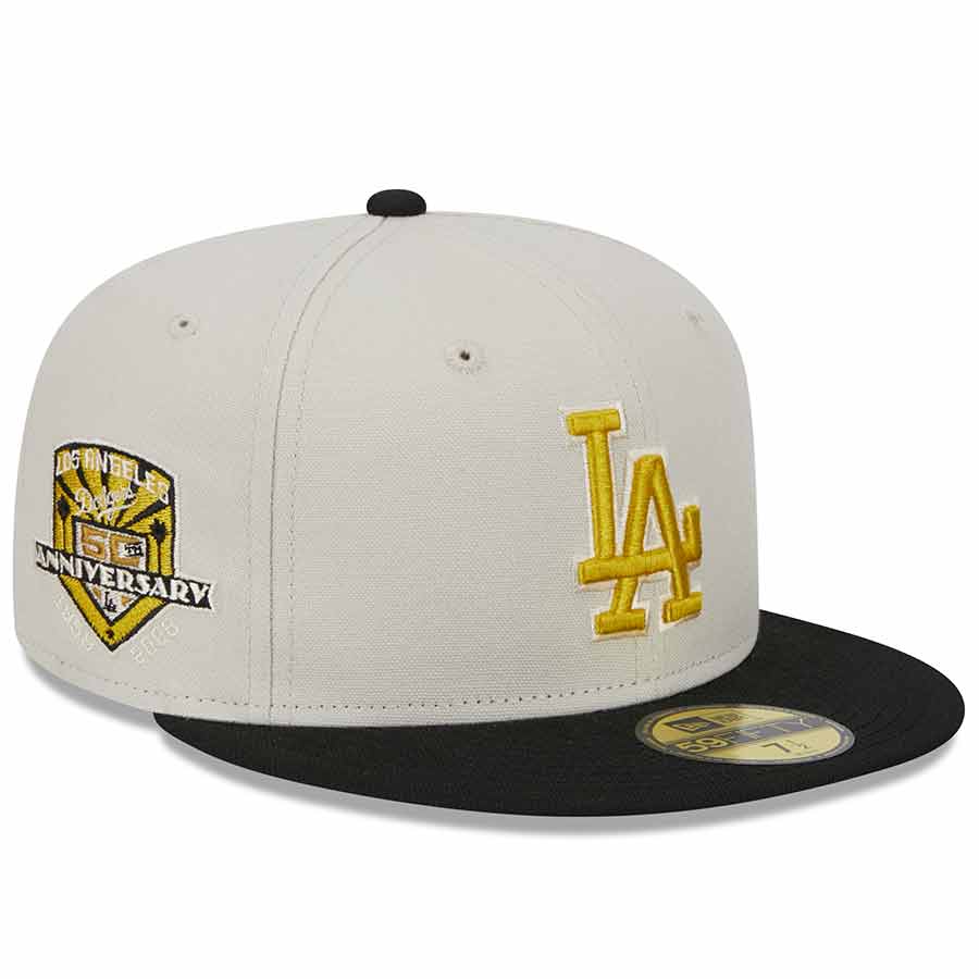 Los Angeles Dodgers Two Tone Stone 50th Anniversary Patch Gray UV New ...