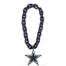 Dallas Cowboys Oversized Superfan Chain Necklace