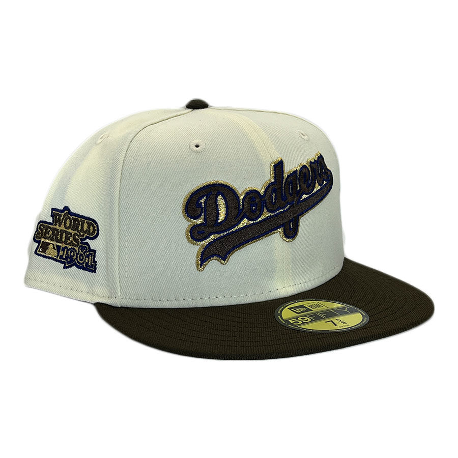 Los Angeles Dodgers Brown Golden Script Pack 1981 WS Patch Gray UV New ...