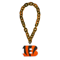 Cincinnati Bengals Fan Chain 3D Light Up Foam Necklace