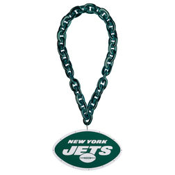 New York Jets Fan Chain 3D Light Up Foam Necklace