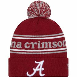 Alabama Crimson Tide Crimson Red Marquee Cuffed Knit Beanie Hat