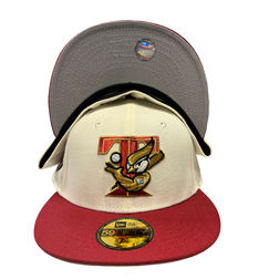 Toronto Blue Jays Chrome Red Two Tone Legends Pack 30th Anniversary Patch Gray UV New Era 59FIFTY Fitted Hat