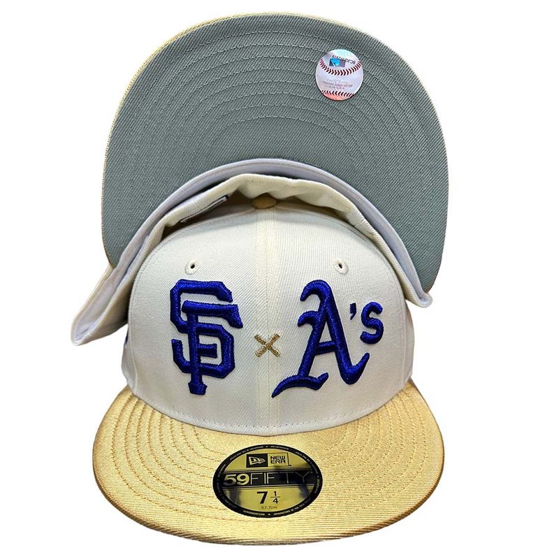 Oakland Athletics City Icon Chrome White 59FIFTY Fitted Cap