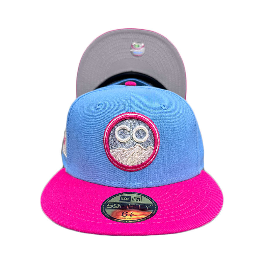 Colorado Rockies Light Blue Pink Two Tone Leon in the Lab 5280 ROX Side