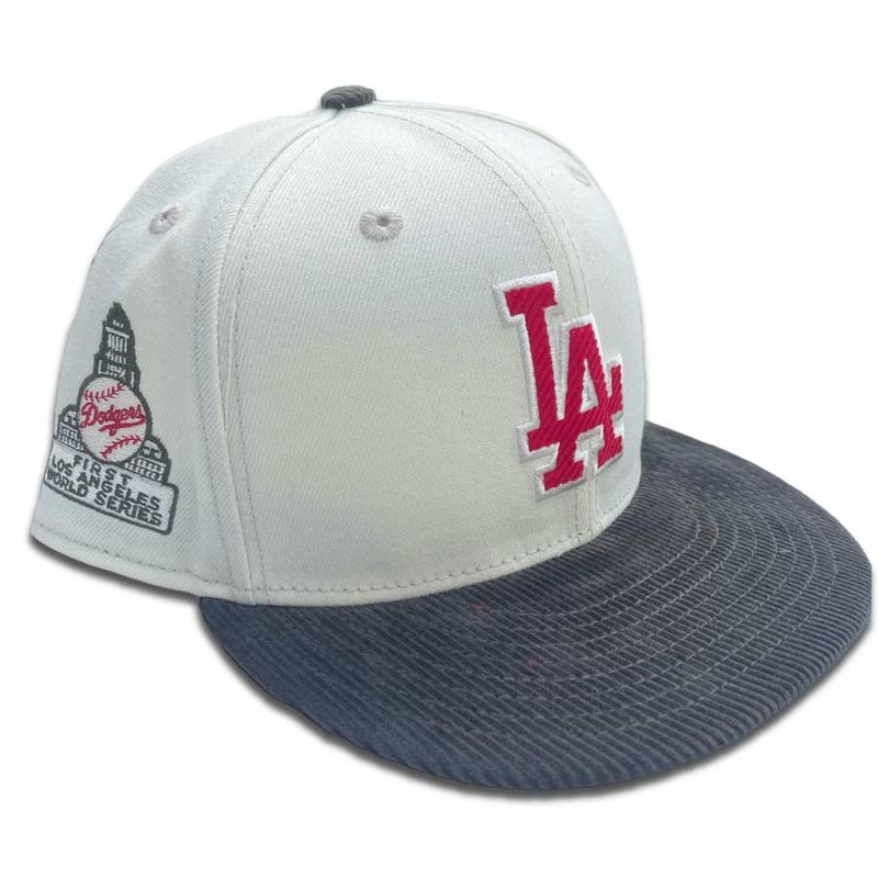 World Series Patch MLB Cap 59Fifty LA olive