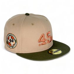 Houston Colt 45s Camel Brown Olive 40th Patch Gray UV 59FIFTY Fitted Hat