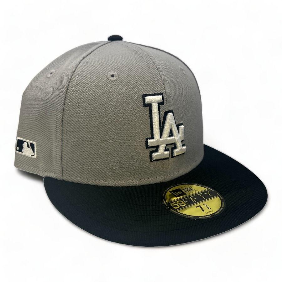 Los Angeles Dodgers Gray Black Two Tone Side Batty Collection Gray UV ...