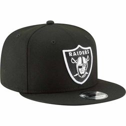 Las Vegas Raiders Black Basic NFL New Era 9FIFTY Snapback Hat