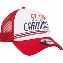  St. Louis Cardinals Stacked Logo New Era 9FORTY Adjustable Hat