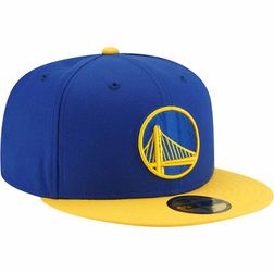 Golden State Warriors Blue Yellow Two Tone Basic 59FIFTY Fitted Hat